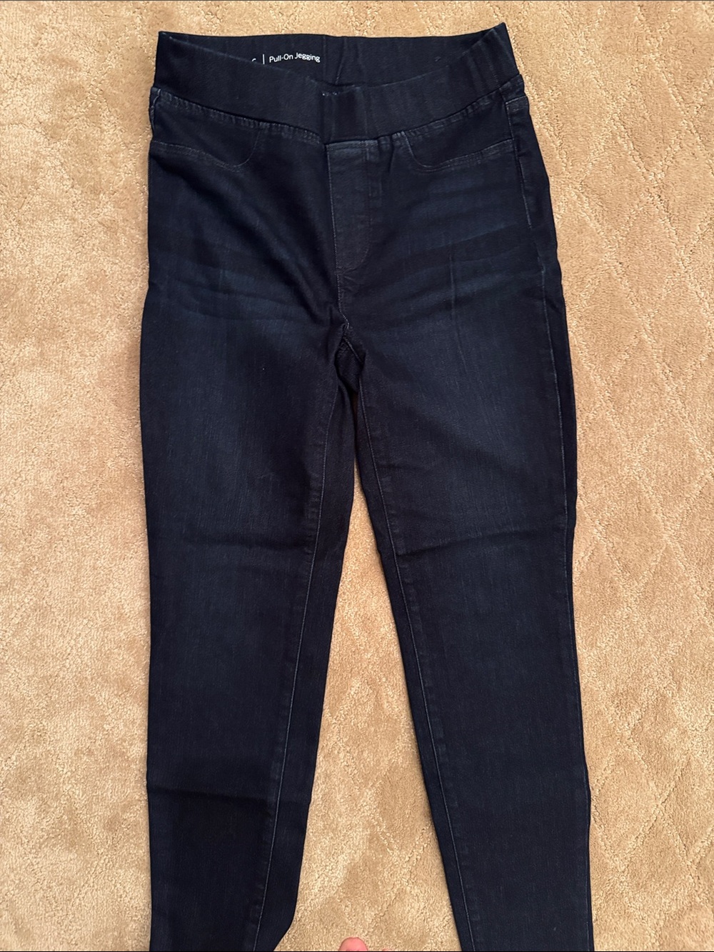 Talbots Flawless Dark Blue Pull-On Jeggings size 6